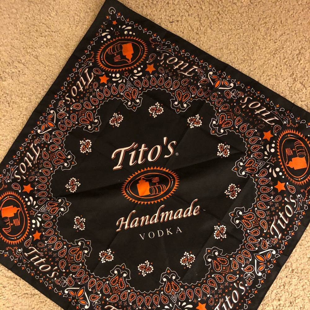 Tito’s vodka bandana cotton